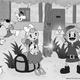 Illustration for article titled emStreet Fighter/em As A Black-and-White Disney Cartoon